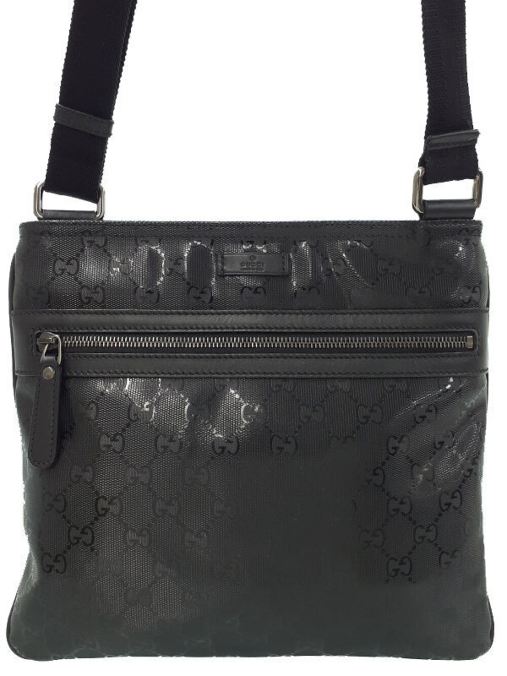 Gucci GG Imprime Flat Messenger Bag Shoulder